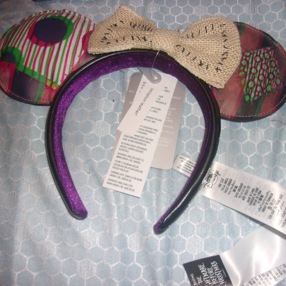 Disney Parks Nightmare before Christmas Ears new with tags